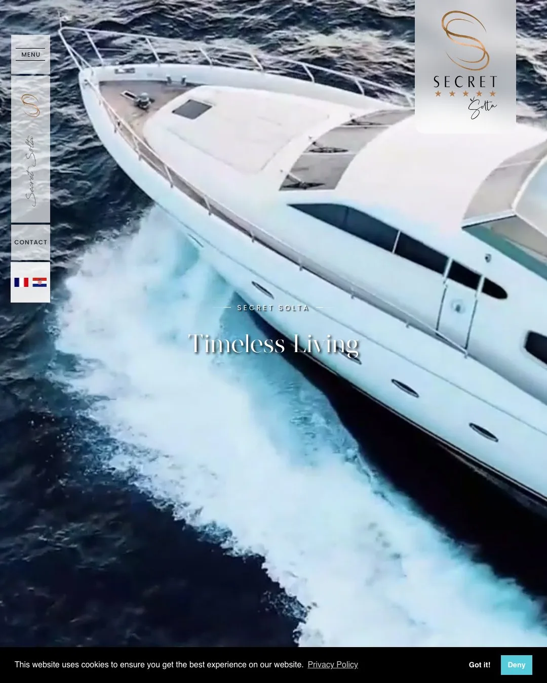 Secret Solta luxury residences website